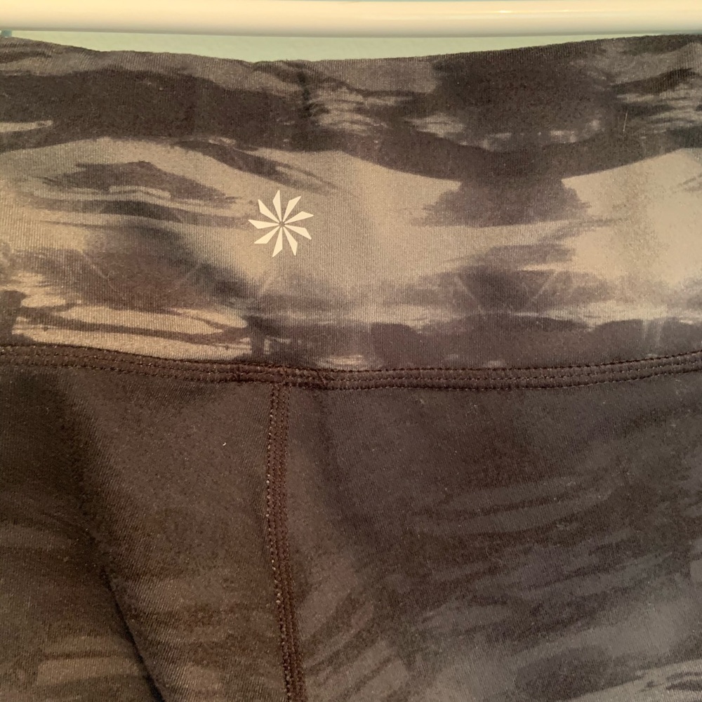 Athleta Chaturanga Tights yoga leggings grey black - Picture 14 of 14